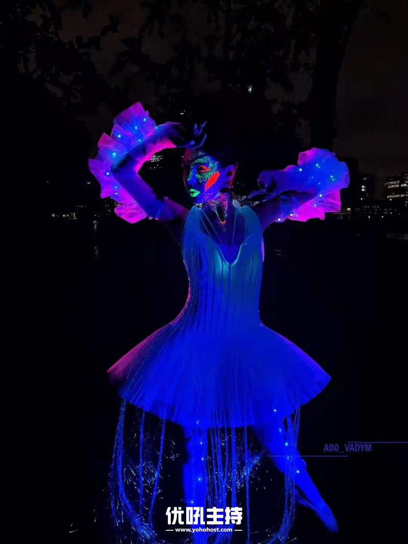 创意类舞蹈节目《太平洋水母》 适合人数 5人 节目时长 3分钟 办活动